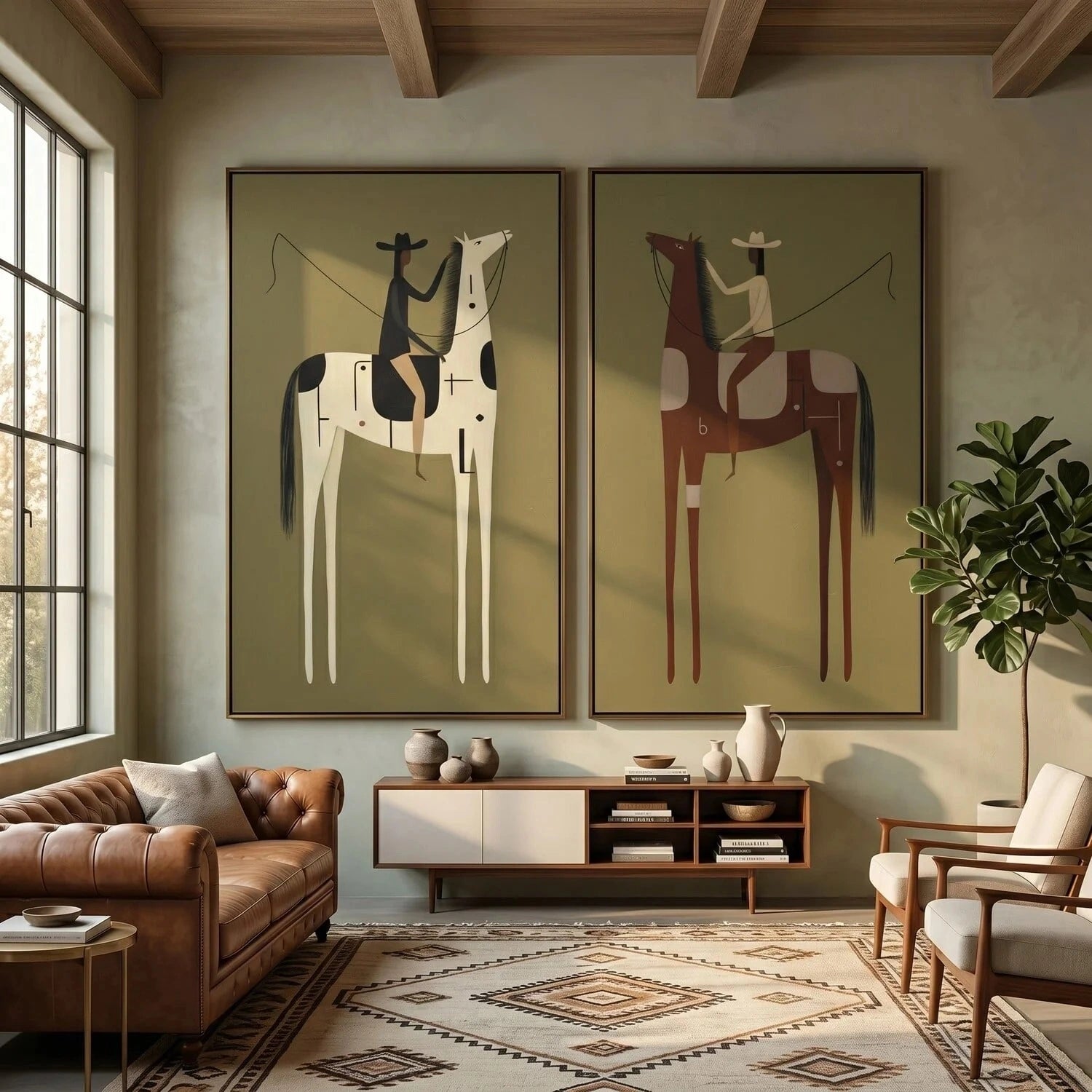 Americana Wall Art Set of 2 #AM014