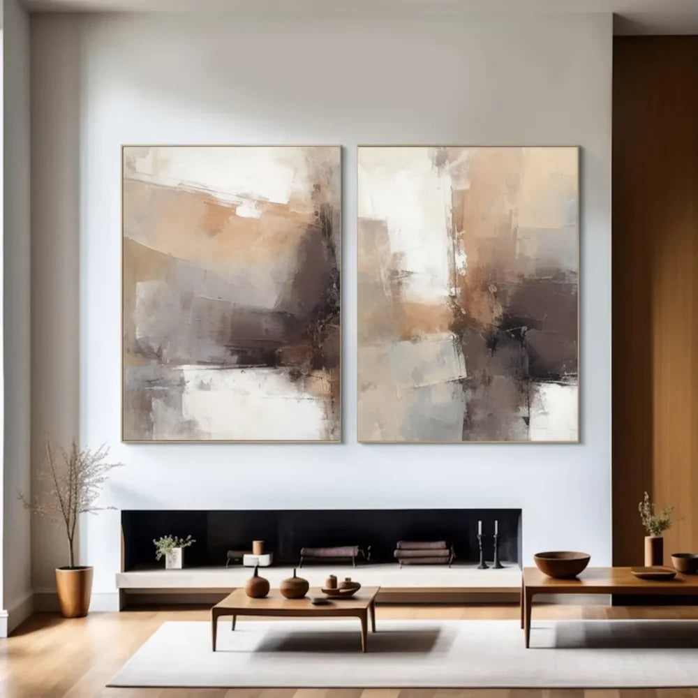 Abstract Wall Art Set of 2 #VA069