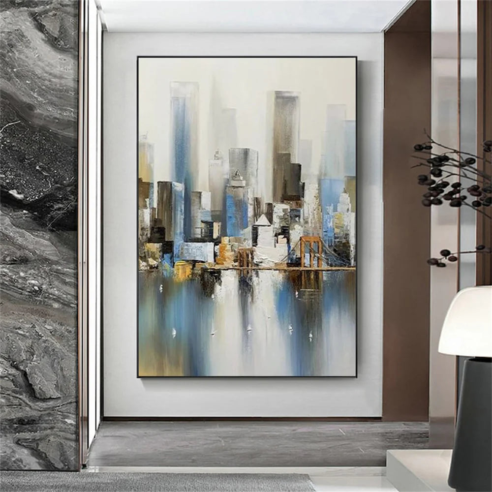 Abstract Urban Landscape Painting #UL004