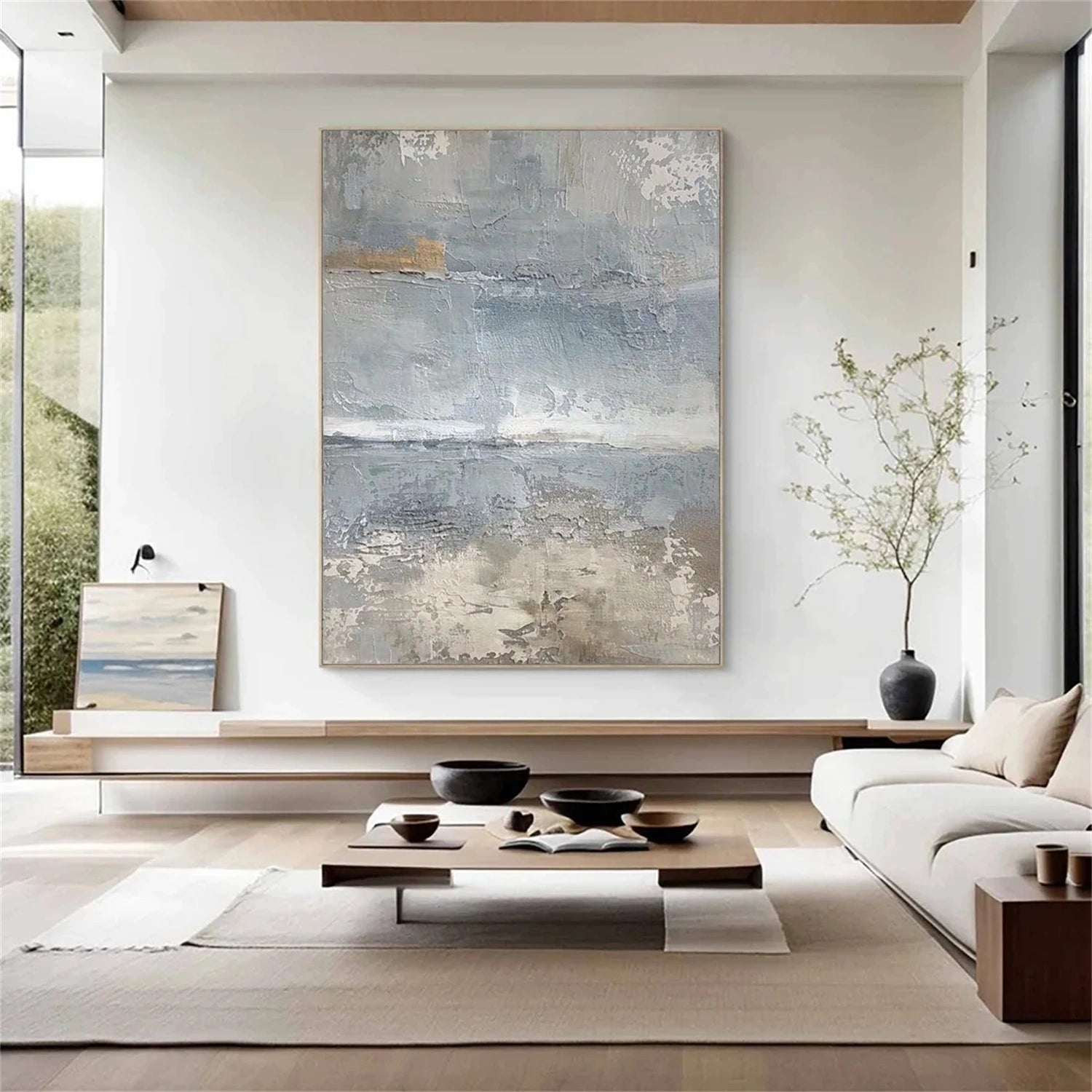 Wabi Sabi Textured Wall Art #VS117