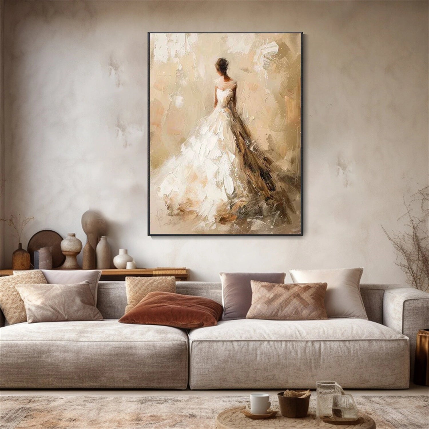 Abstract Portrait Wall Art # LA048