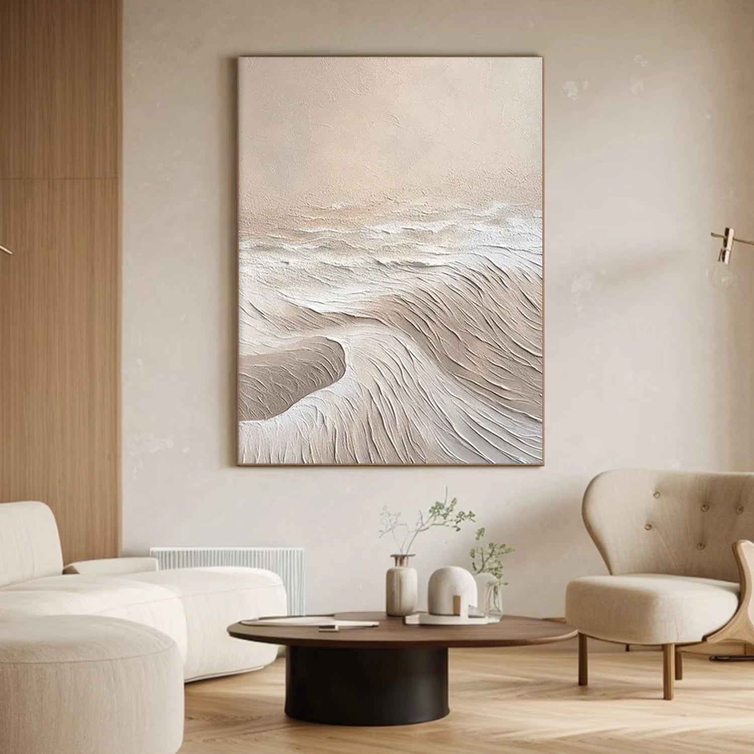 Minimalist Textured Canvas Art #WM128