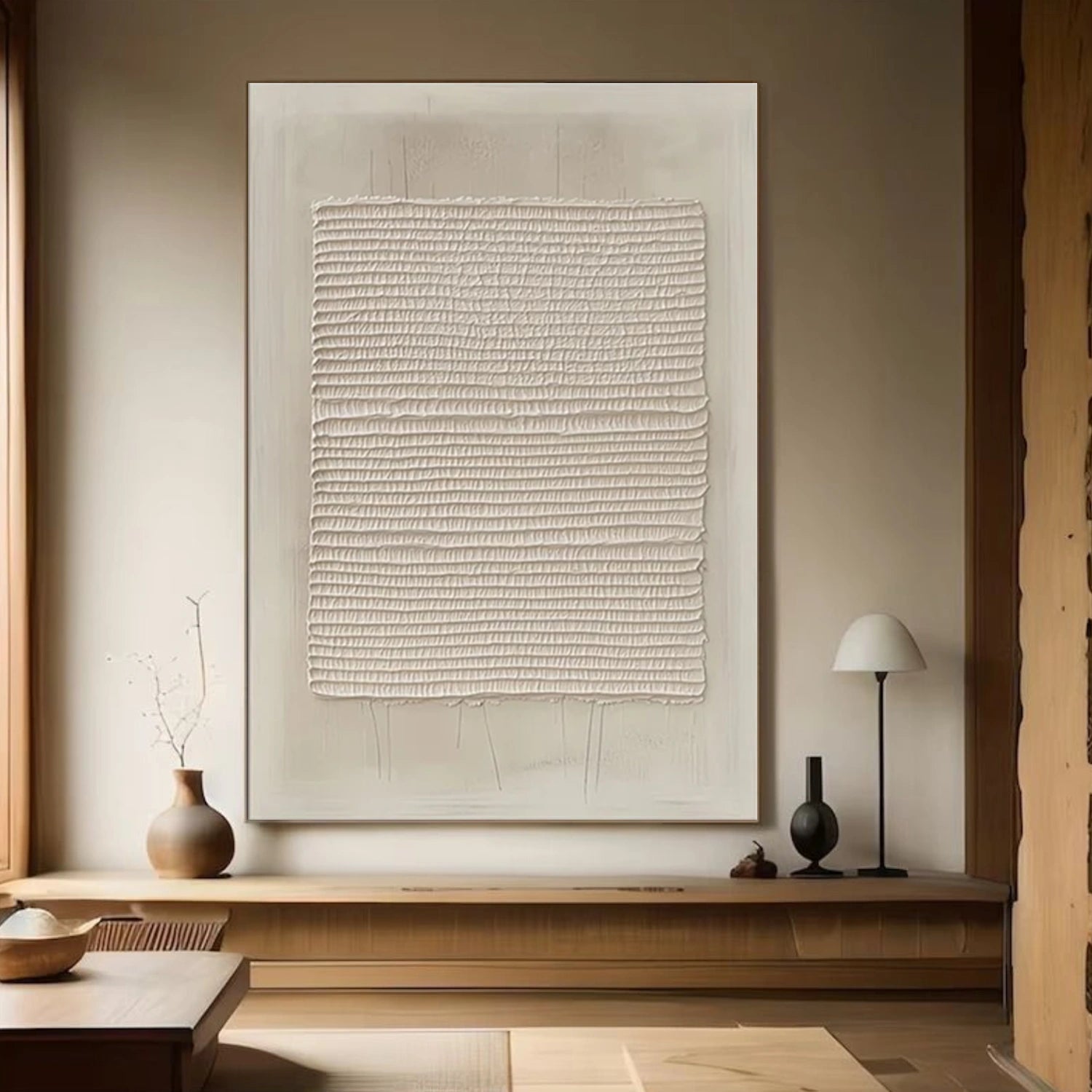 Wabi Sabi Textured Wall Art #VS148