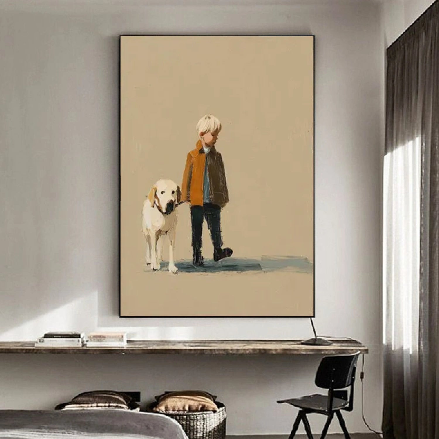 Abstract Animal Canvas Art #DW106