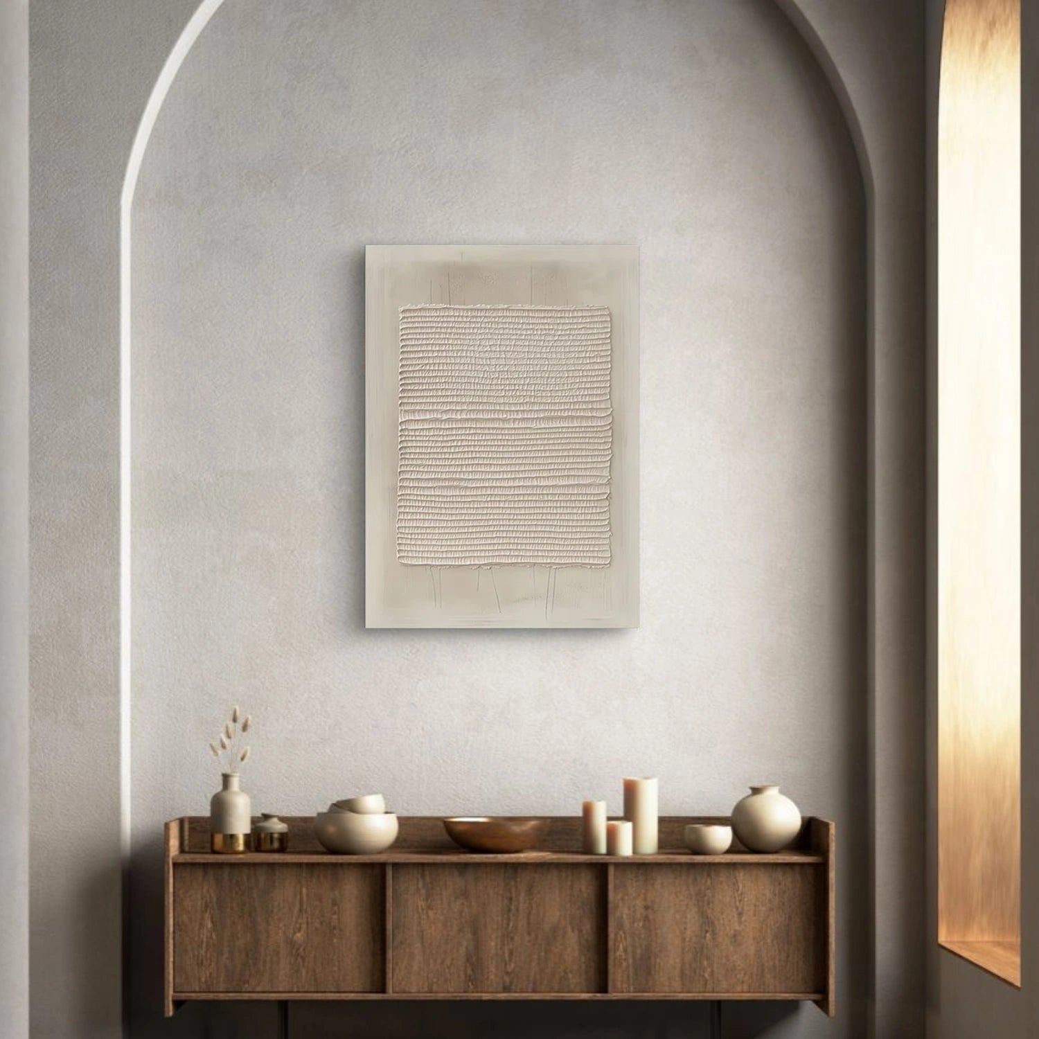 Wabi Sabi Textured Wall Art #VS148