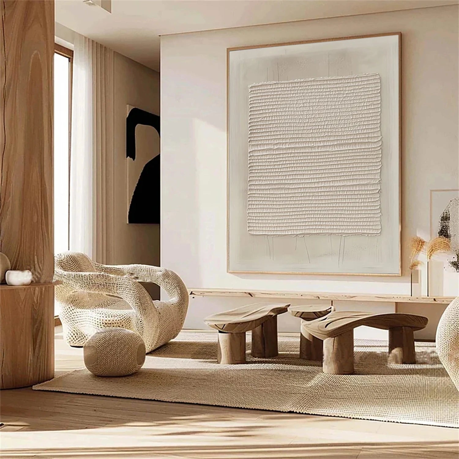 Wabi Sabi Textured Wall Art #VS148