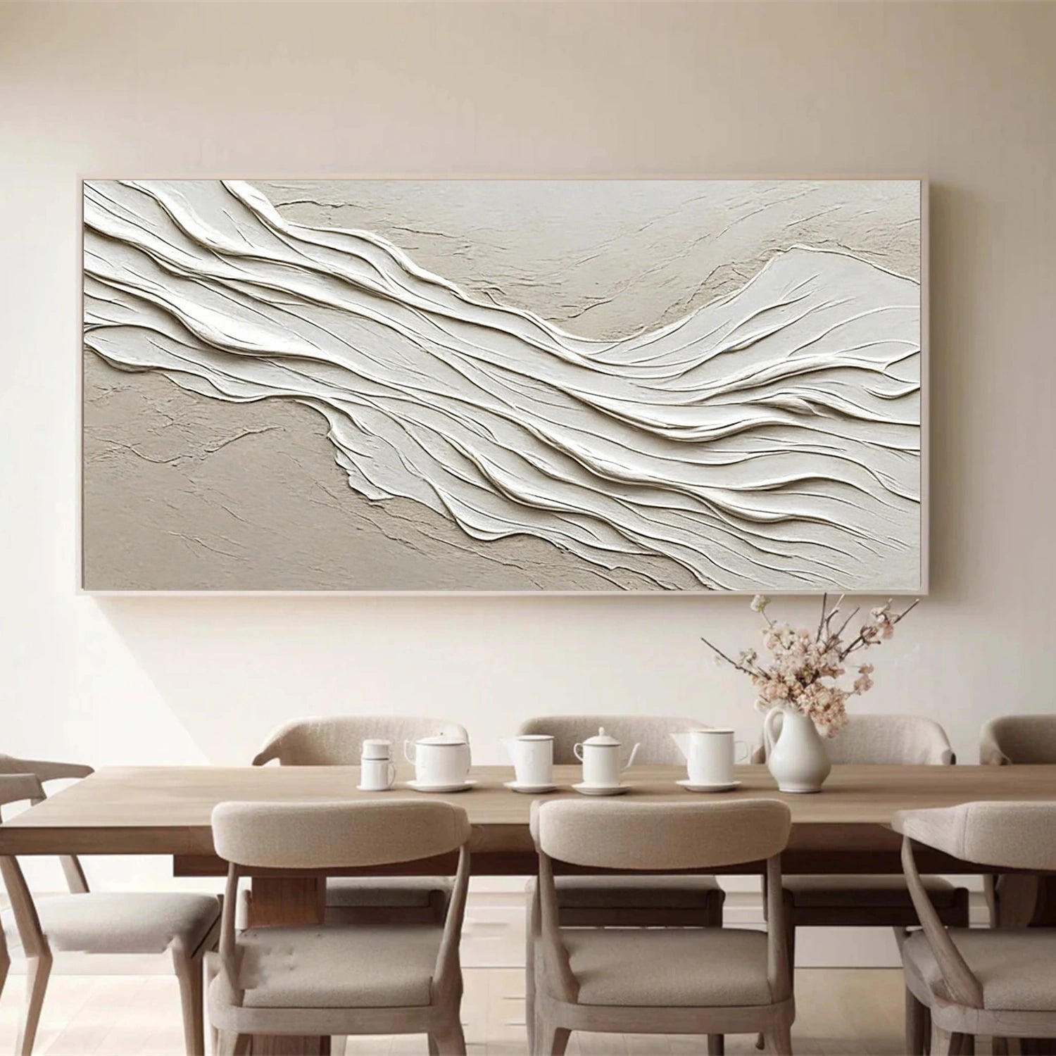 Minimalist Textured Canvas Art  #WM107
