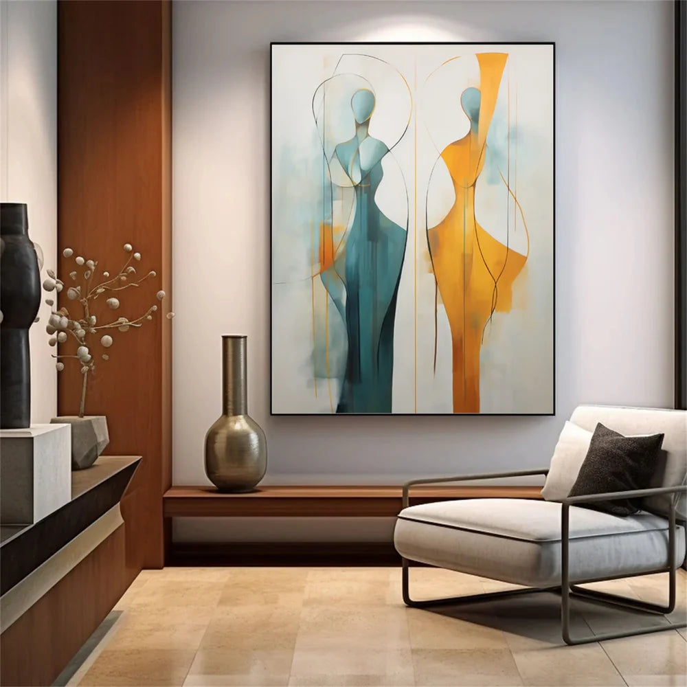 Contemporaty Abstract Minimalist Wall Art #CM002
