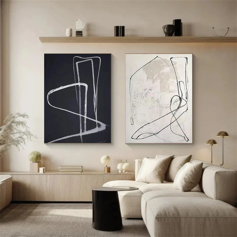 Wabi Sabi Wall Art Set of 2 #VS028