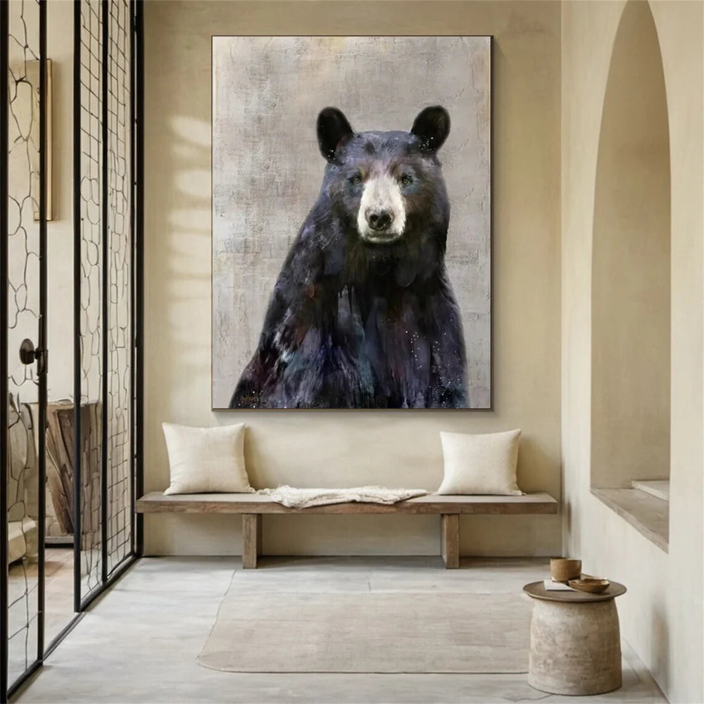 Abstract Animal Canvas Art #DW002