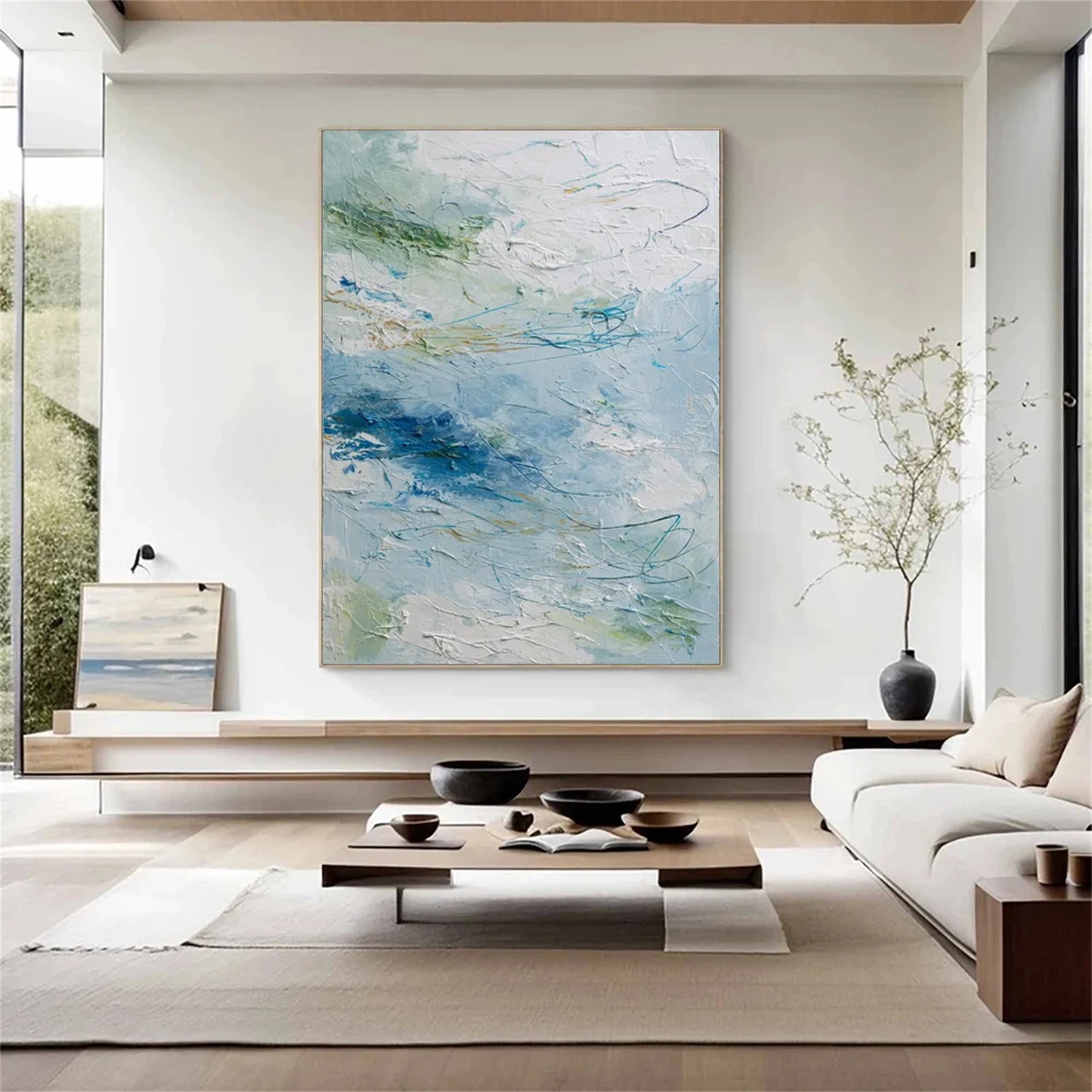 Abstract Textured Wall Art #VA228