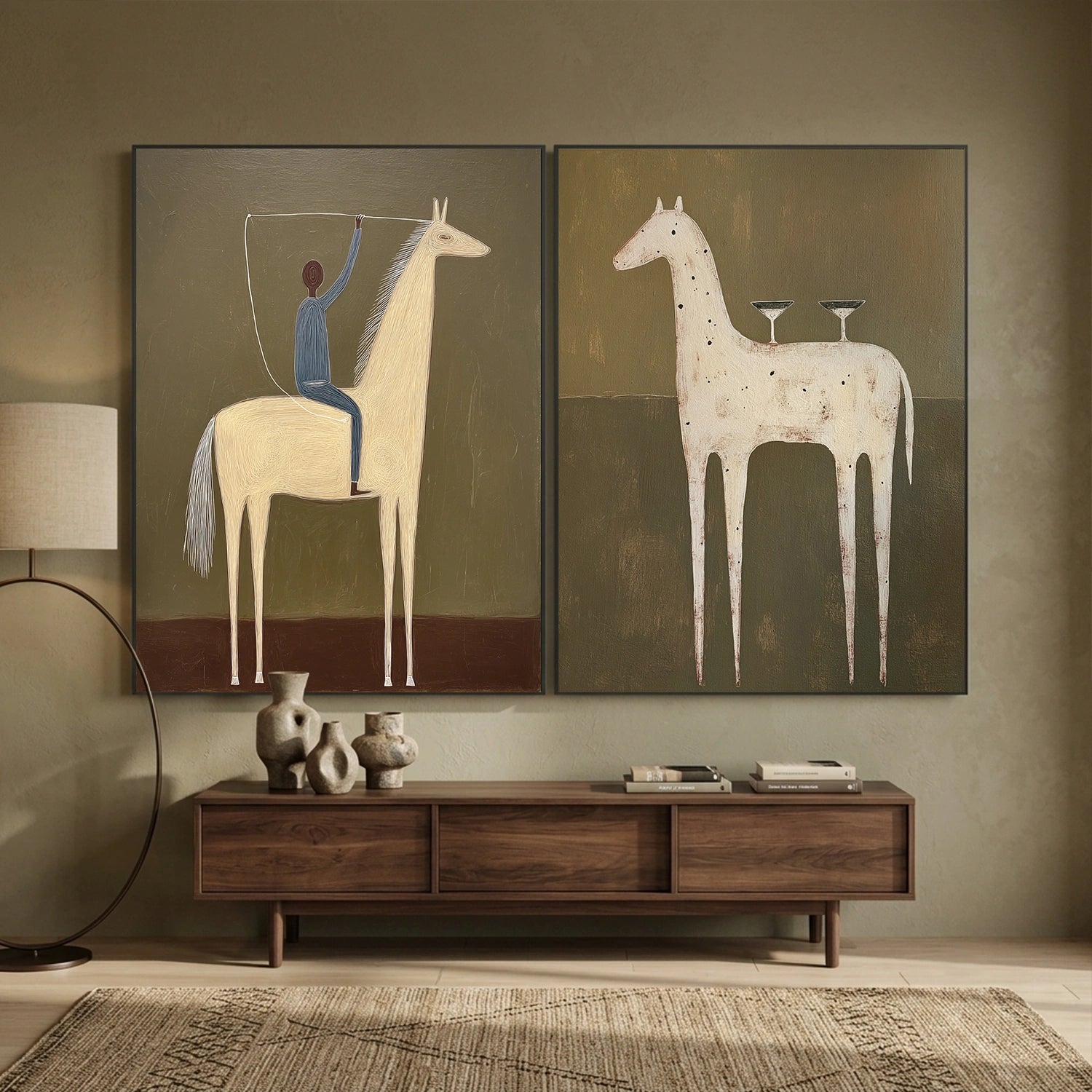 Americana Wall Art Set of 2 #AM085