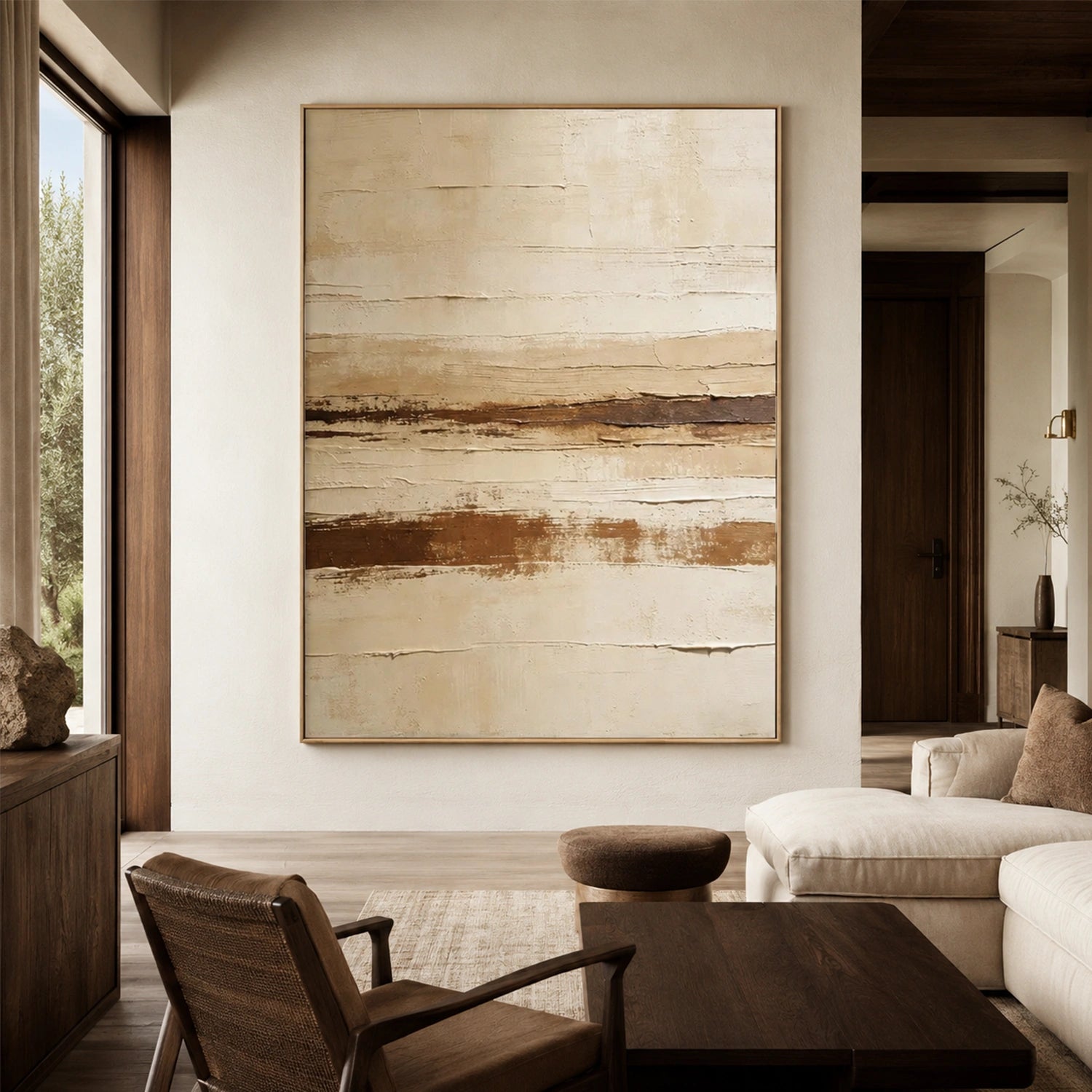 Abstract Textured Wall Art #VA319