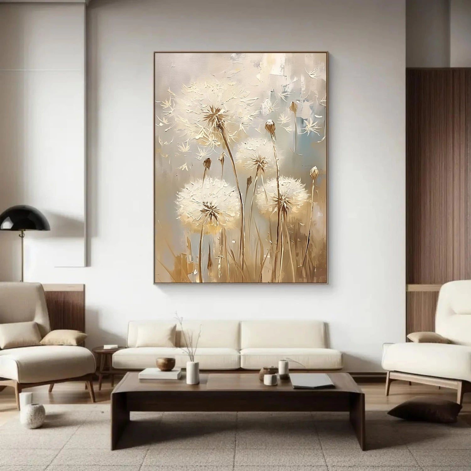 Abstract Flower And Tree Canvas Art  #MF154