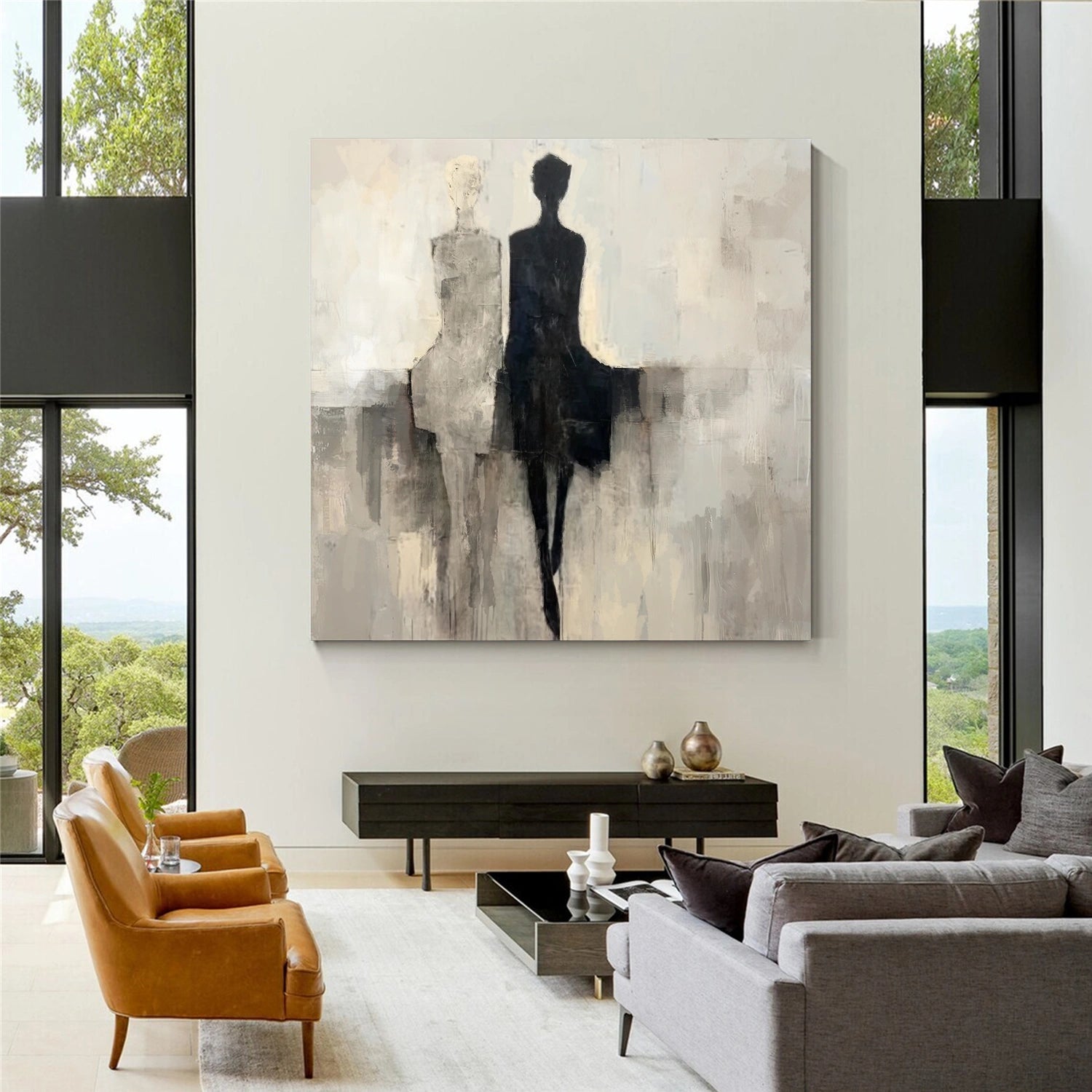 Contemporary Abstract Minimalist Wall Art #CM013