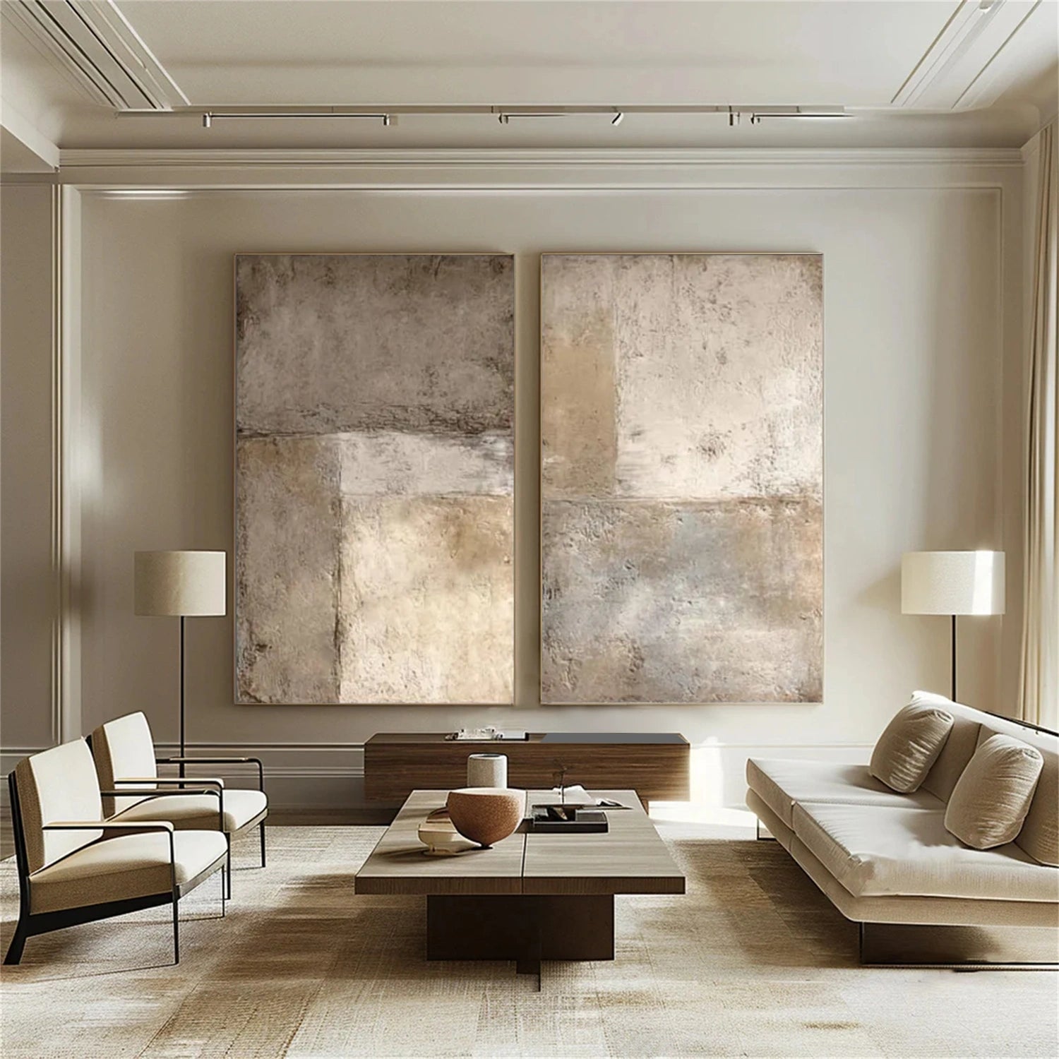 Wabi Sabi Wall Art Set of 2 #VS079