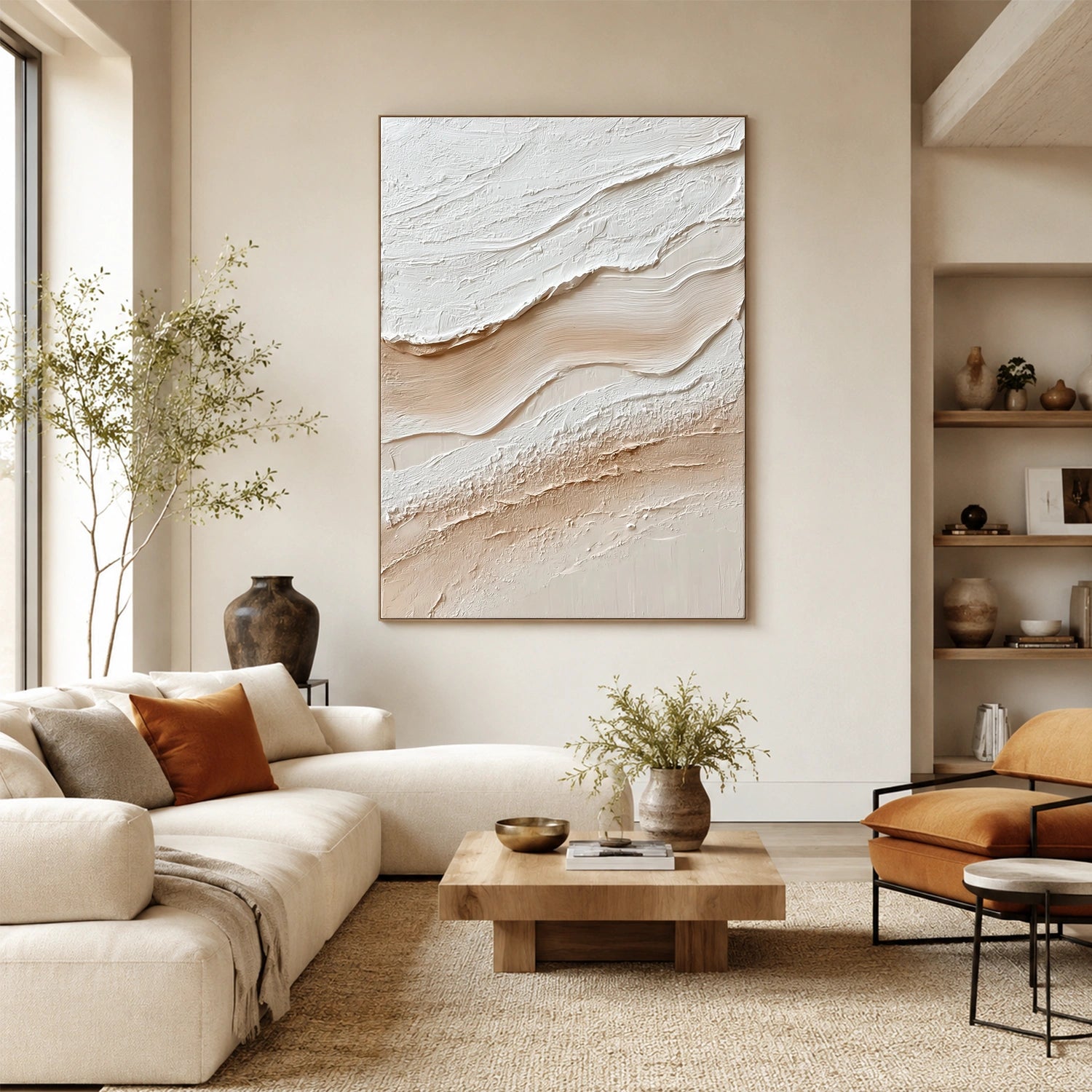 Minimalist Textured Canvas Art #WM156