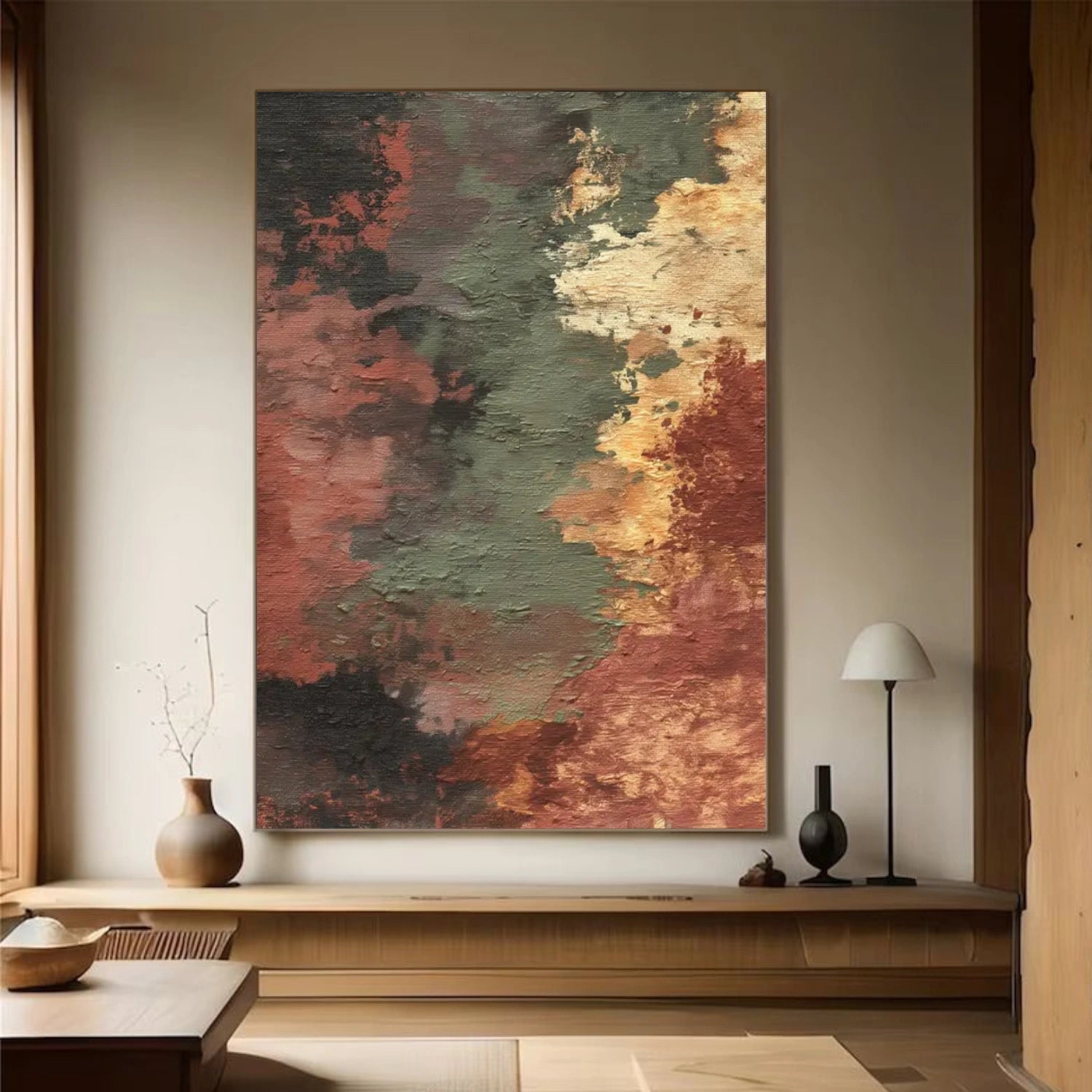 Abstract Textured Wall Art #VA153