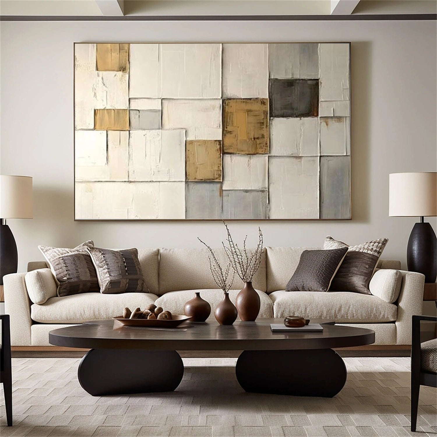 Wabi Sabi Textured Wall Art #VS182