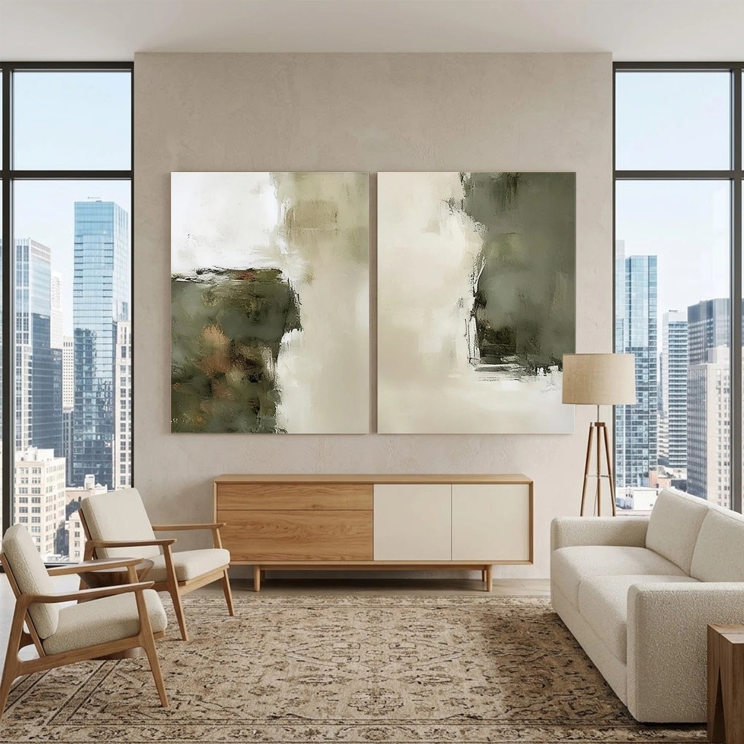 Wabi Sabi Wall Art Set of 2 #VS221