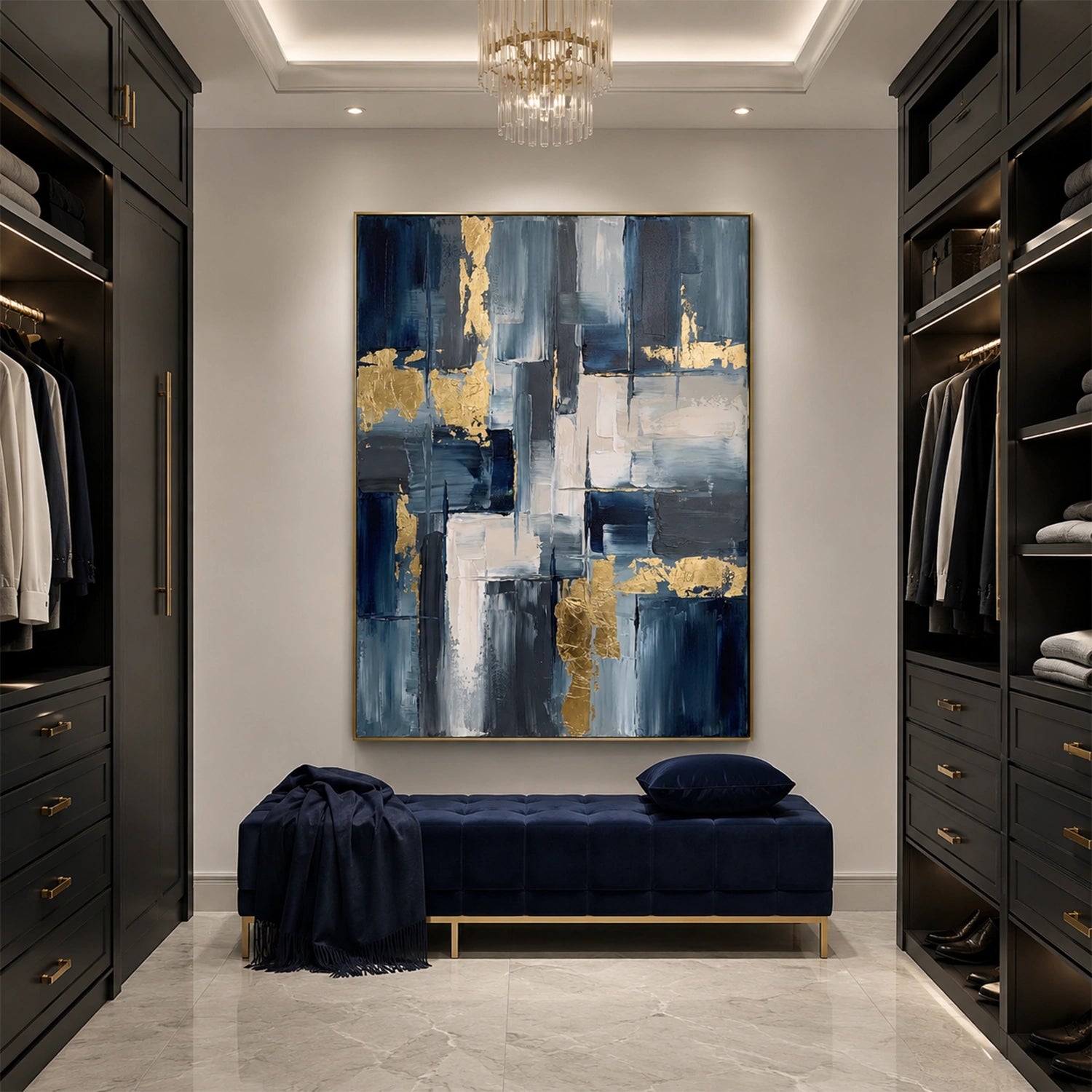 Abstract Textured Wall Art #VA313