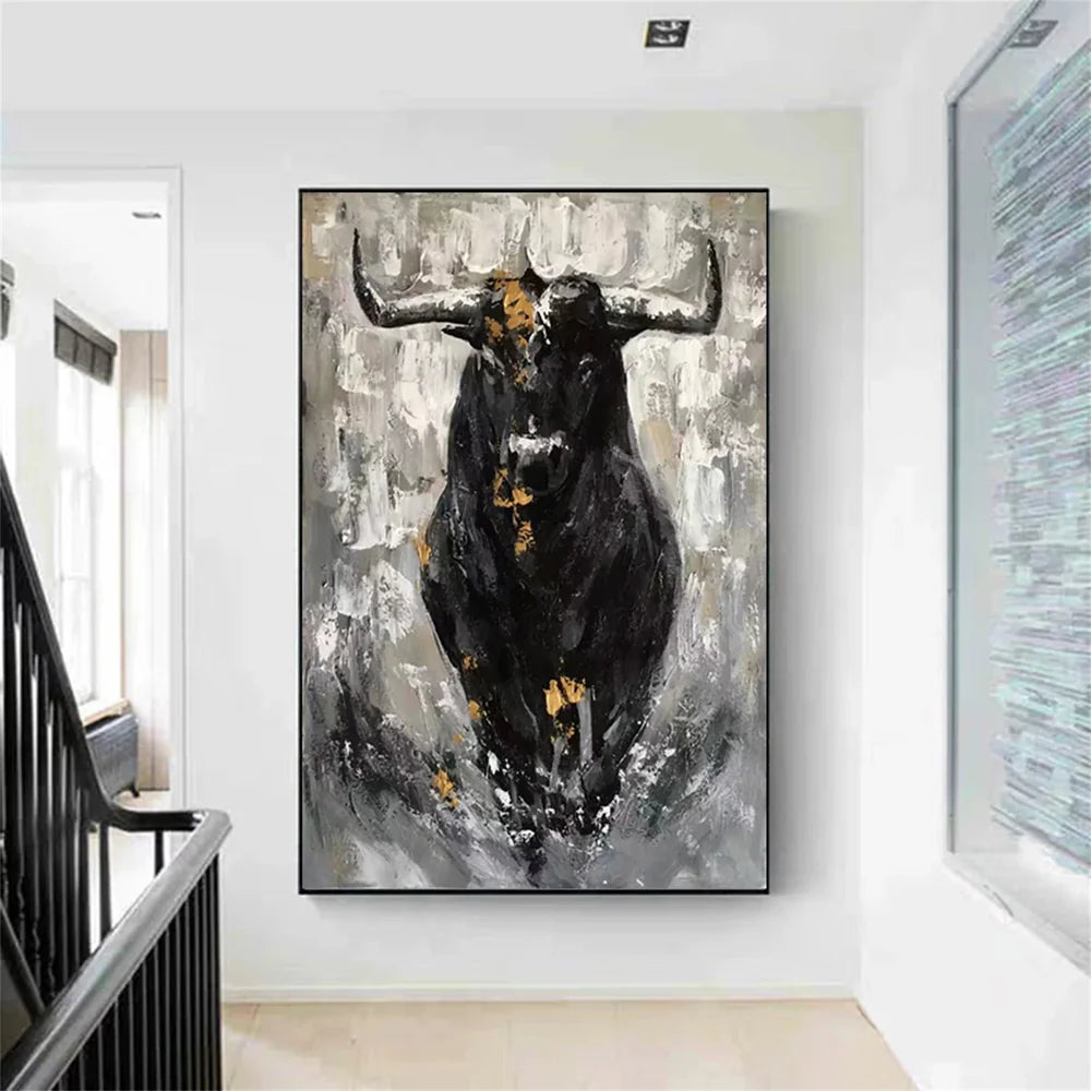 Abstract Animal Canvas Art #DW040