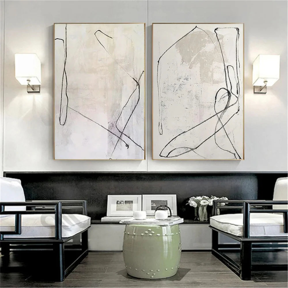 Wabi Sabi Wall Art Set of 2 #VS017