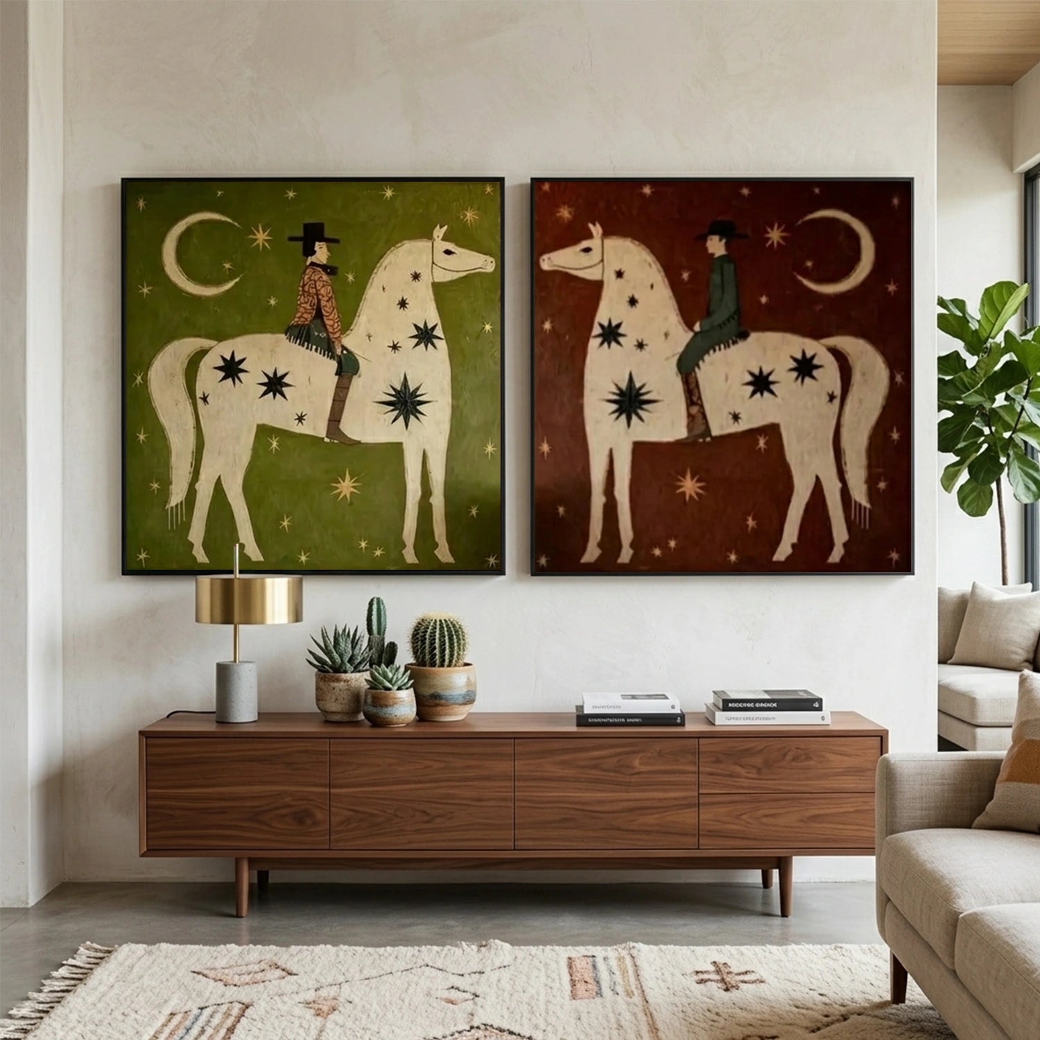 Americana Wall Art Set of 2 #AM079