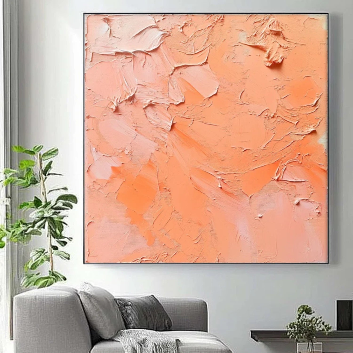 Minimalist Textured Canvas Art #WM120
