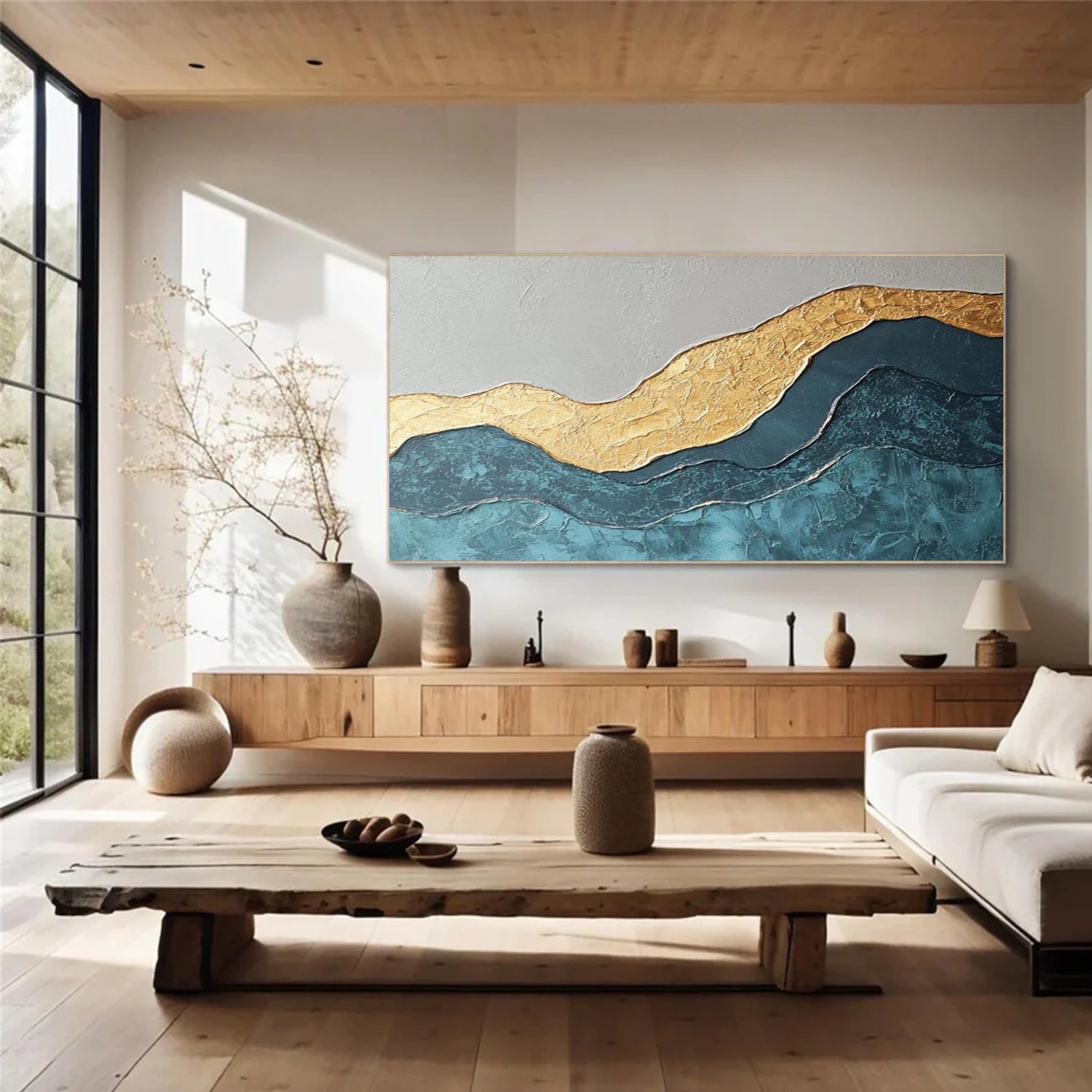 Abstract Textured Wall Art #VA281