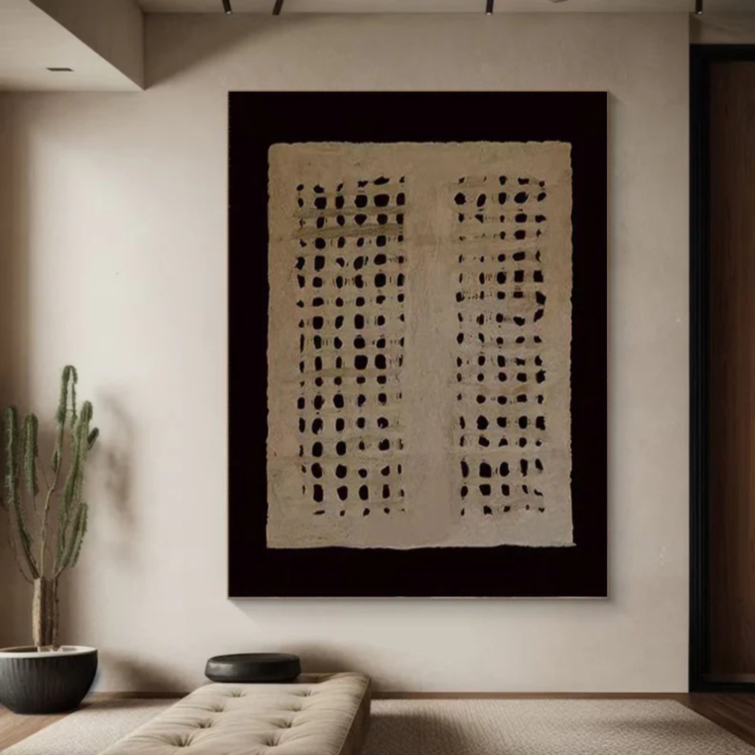 Wabi Sabi Textured Wall Art #VS107