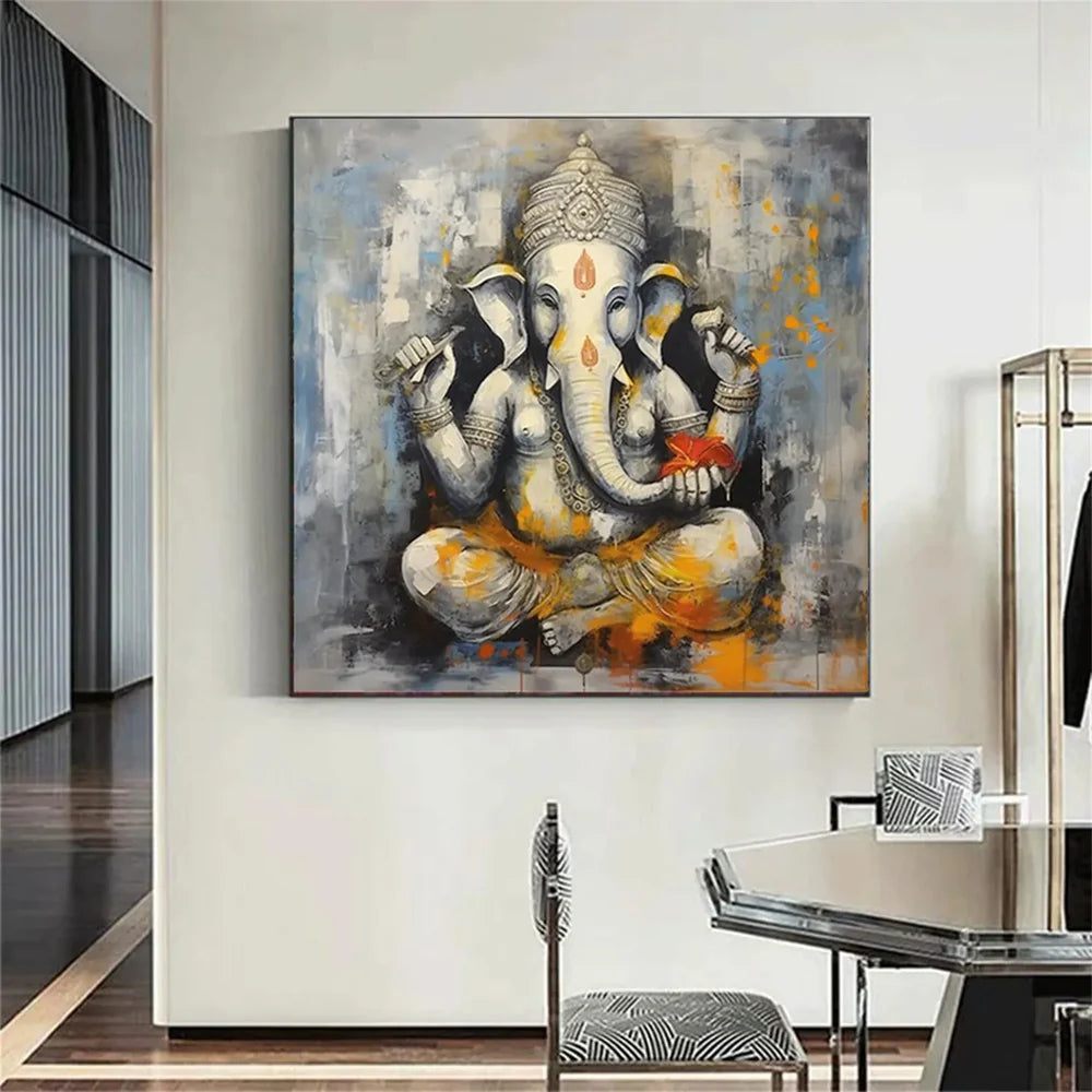 Abstract Animal Canvas Art #DW045