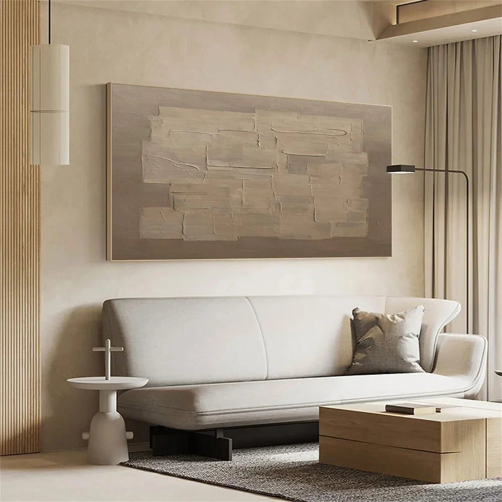 Wabi Sabi Textured Wall Art #VS069
