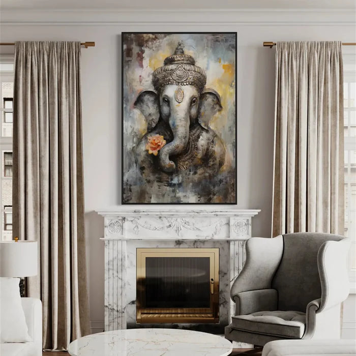 Abstract Animal Canvas Art #DW046