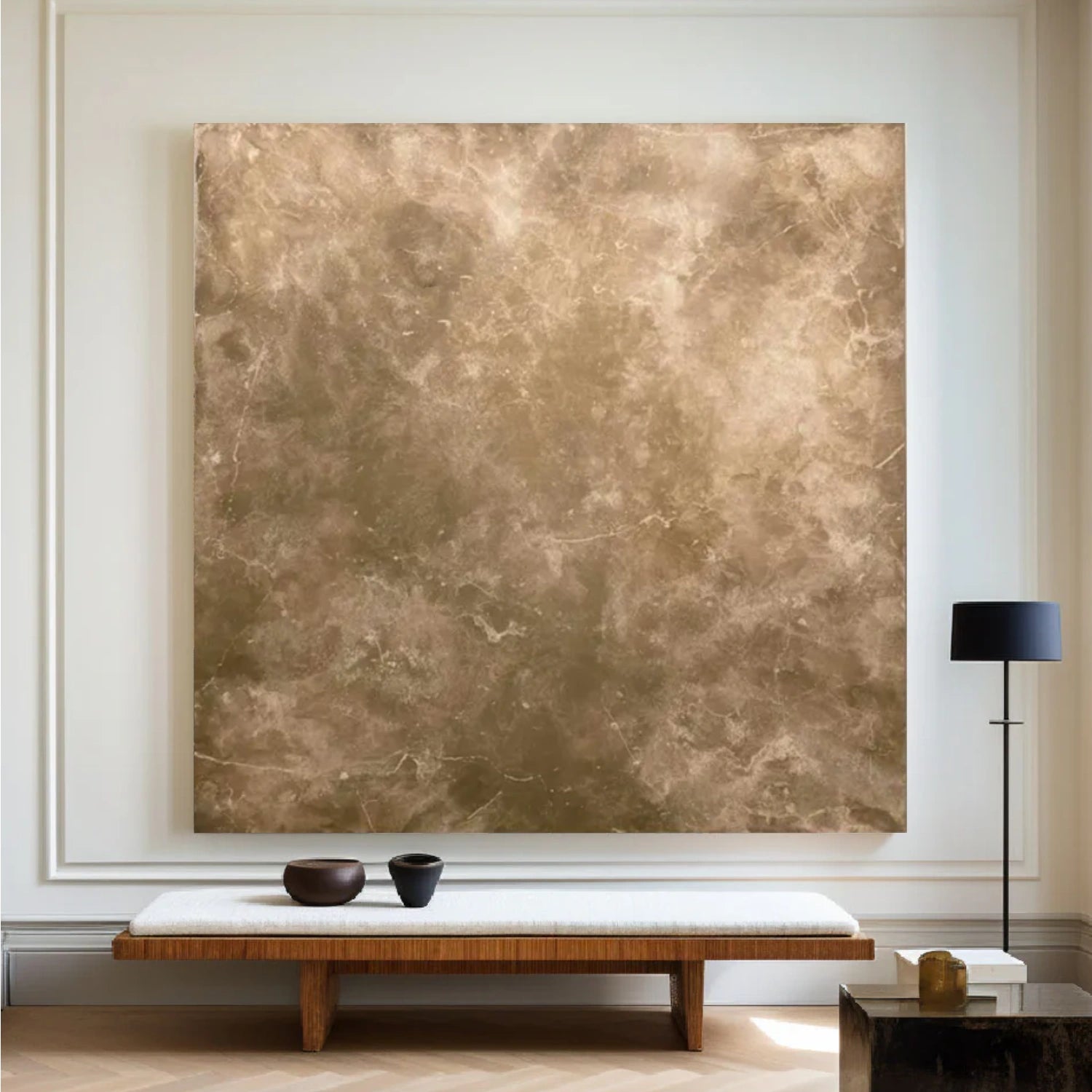 Beige and Brown Wabi Sabi Wall Art #VS112