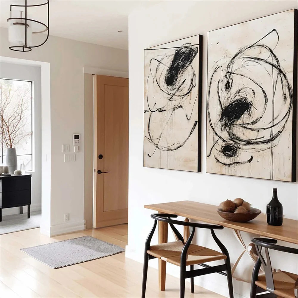 Wabi Sabi Wall Art Set of 2 #VS018