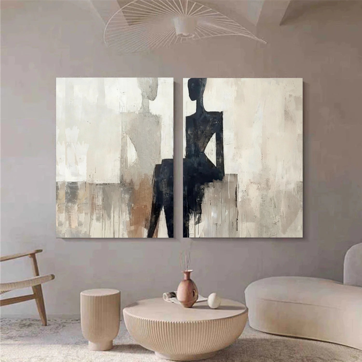 Contemporary Abstract Minimalist Wall Art #CM017