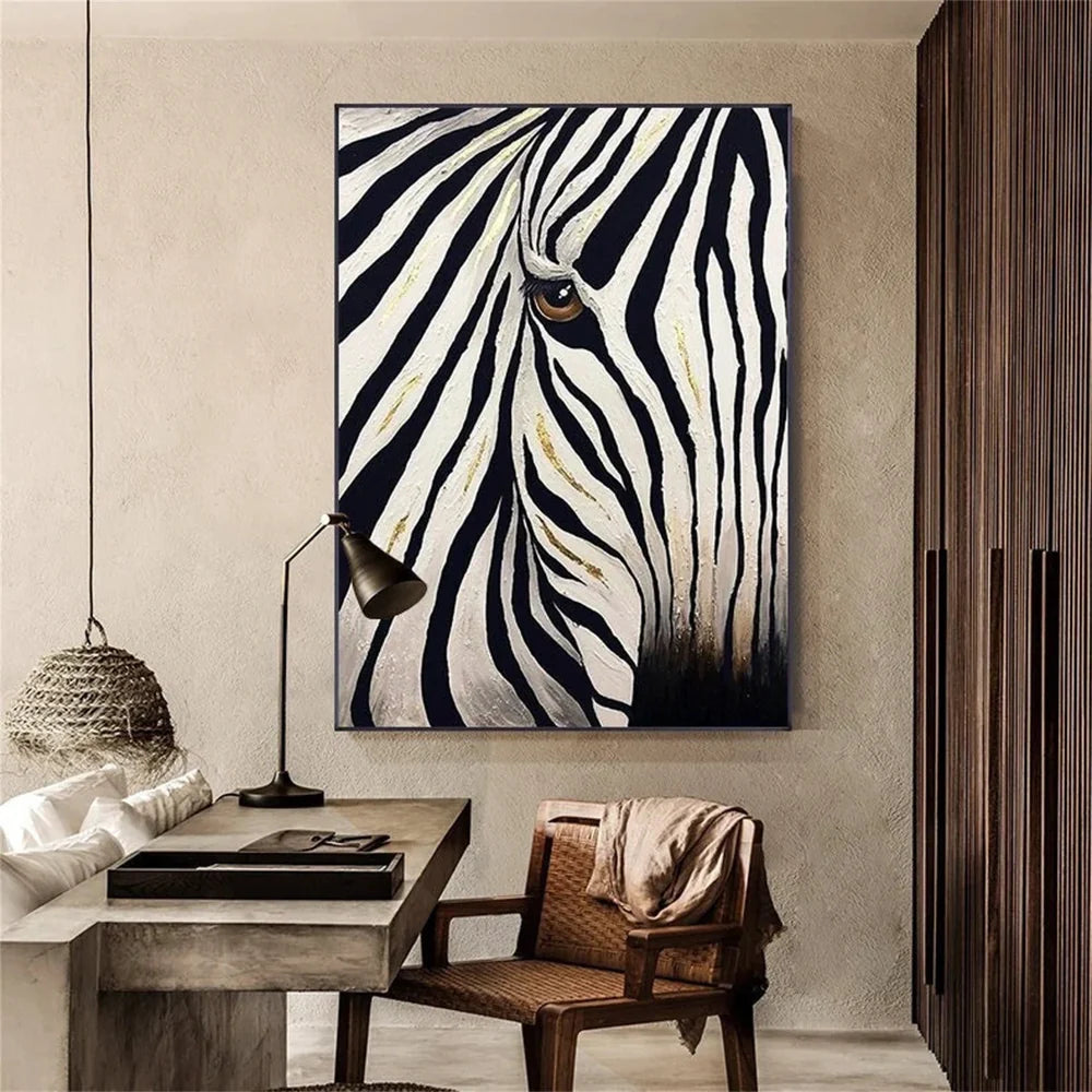 Abstract Animal Canvas Art #DW013
