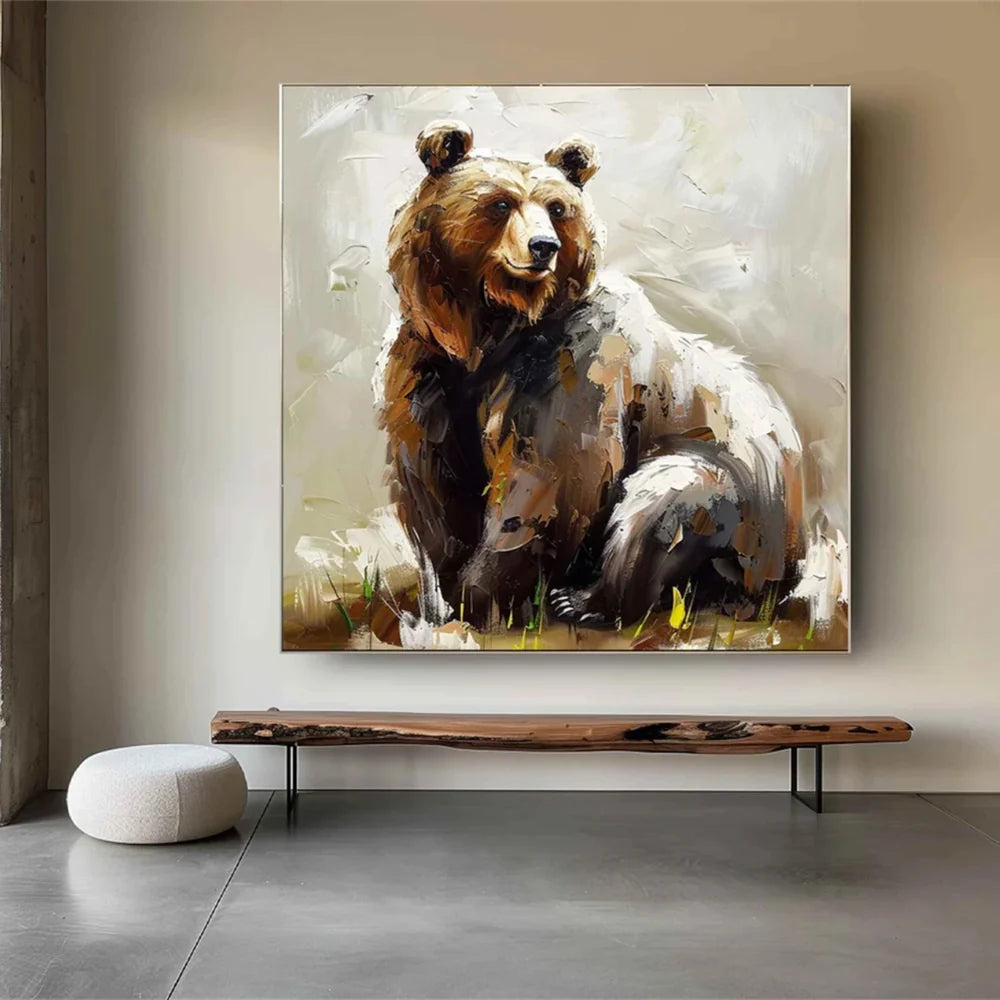 Abstract Animal Canvas Art #DW012