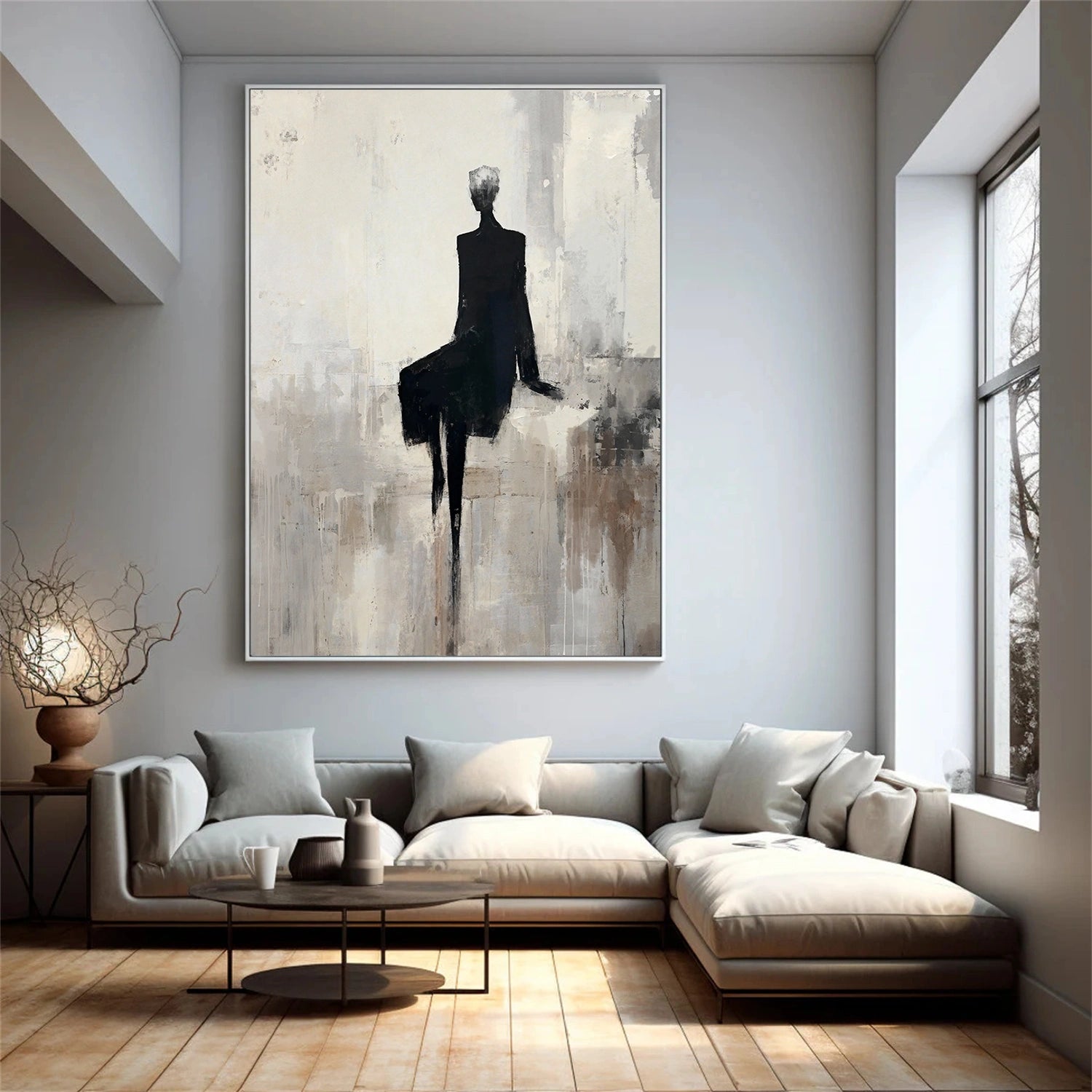 Contemporary Abstract Minimalist Wall Art #CM012