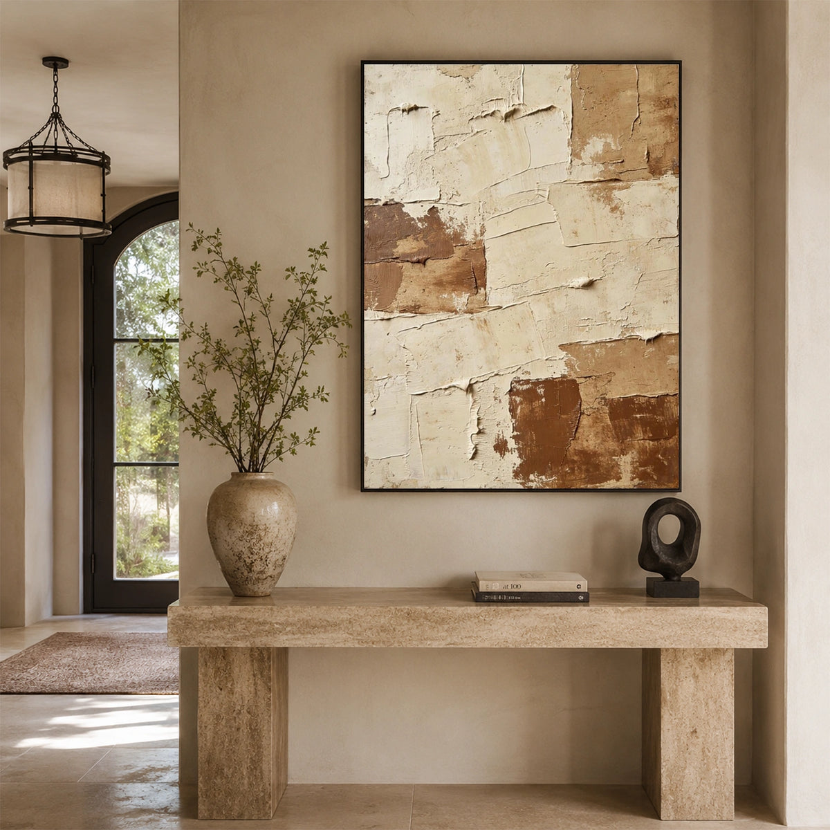 Abstract Textured Wall Art #VA373