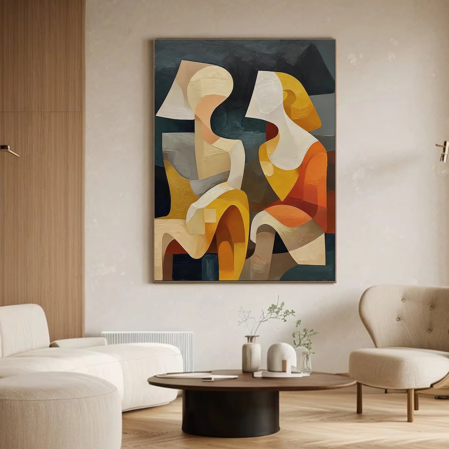 Abstract Portrait Wall Art # LA038