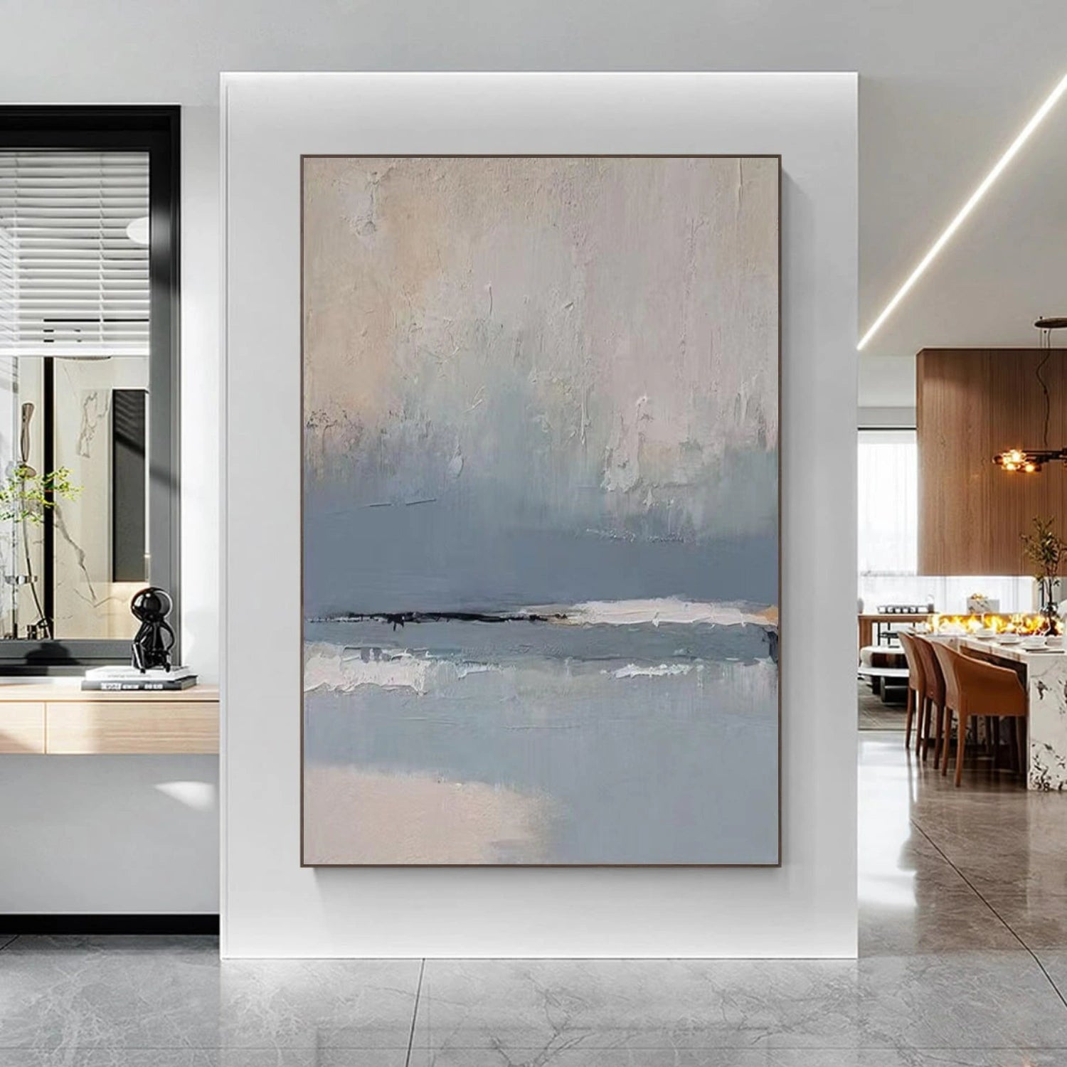 Abstract Textured Wall Art #VA192