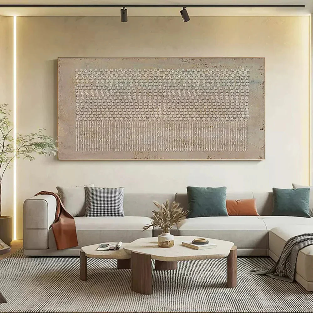 Wabi Sabi Textured Wall Art #VS009