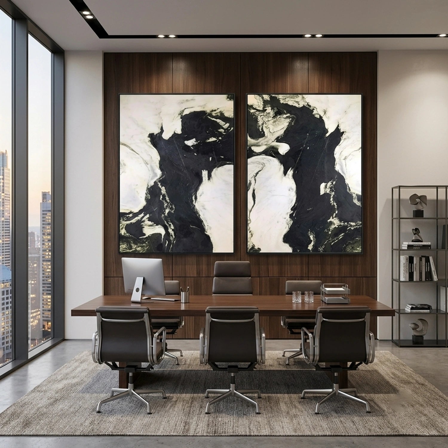 Abstract Wall Art Set of 2 #VA297