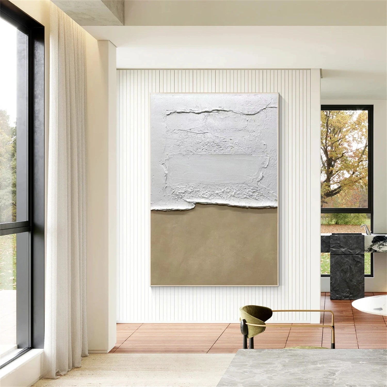 Minimalist Textured Canvas Art #WM140