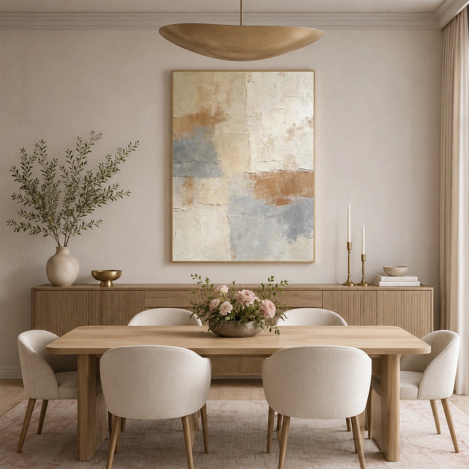 Abstract Textured Wall Art #VA318