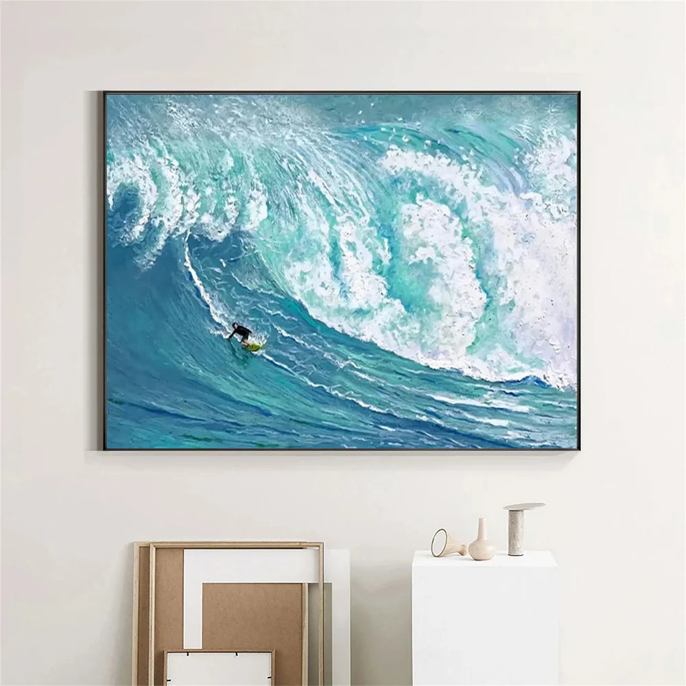 Surfing Sport Canvas Painting #PB027