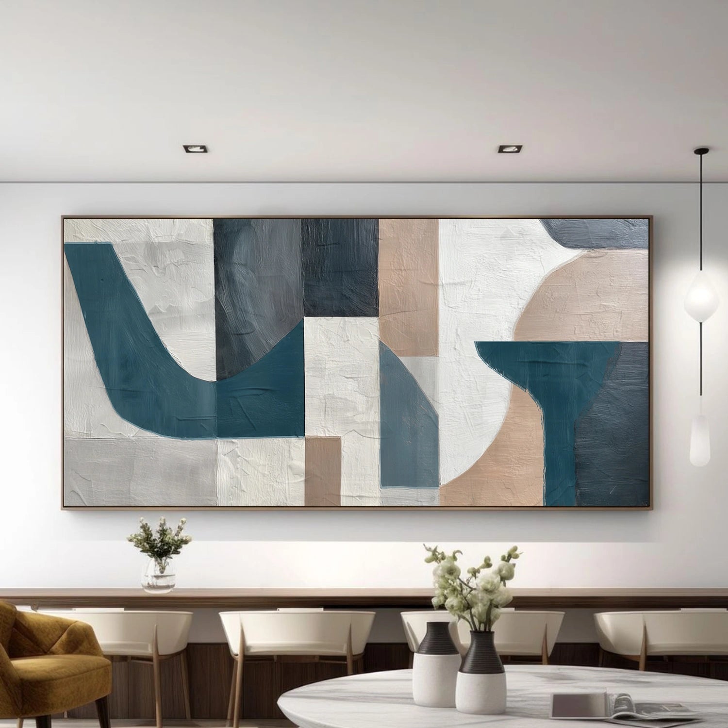 Abstract Textured Wall Art #VA188