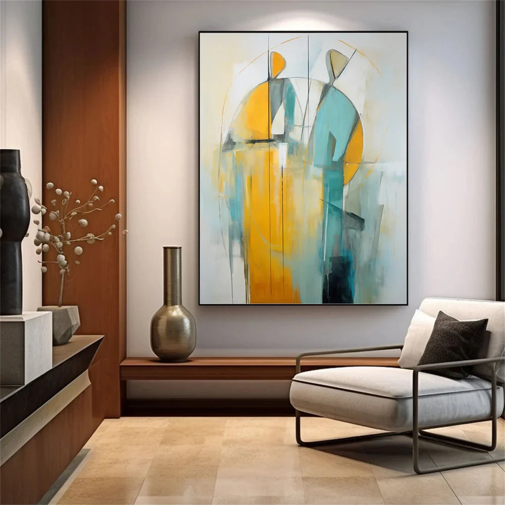 Contemporaty Abstract Minimalist Wall Art #CM003